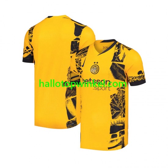 Inter Milan Voetbalshirt Heren Derde Tenue 2024-2025 Korte Mouw