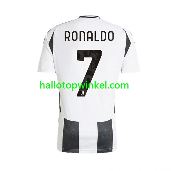Juventus Voetbalshirt Cristiano Ronaldo 7 Heren Thuis Tenue 2024-2025 Korte Mouw