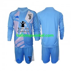 Juventus Voetbalshirt Doelman Kleuters/Kids Thuis Tenue 2024-2025 Lange Mouw