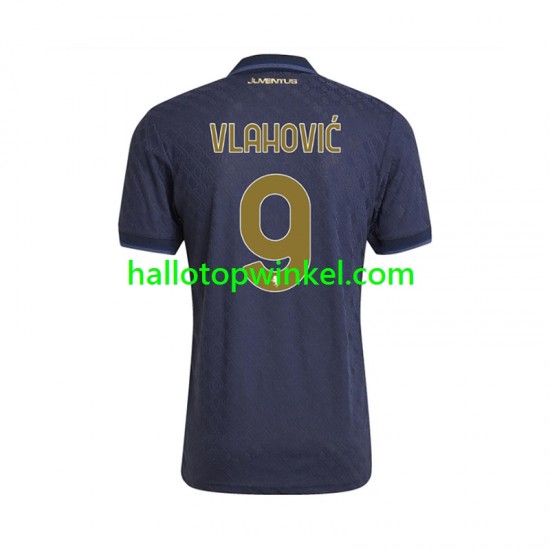 Juventus Voetbalshirt Vlahovic 9 Heren Derde Tenue 2024-2025 Korte Mouw
