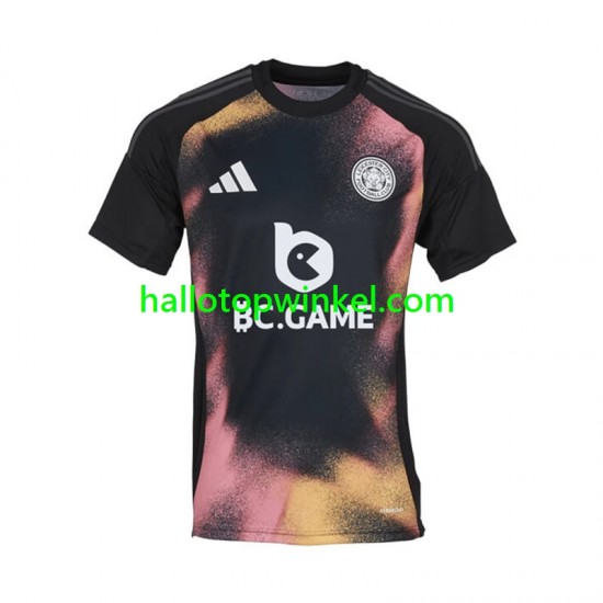 Leicester City Voetbalshirt Heren Uit Tenue 2024-2025 Korte Mouw