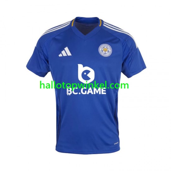 Leicester City Voetbalshirt Heren Thuis Tenue 2024-2025 Korte Mouw