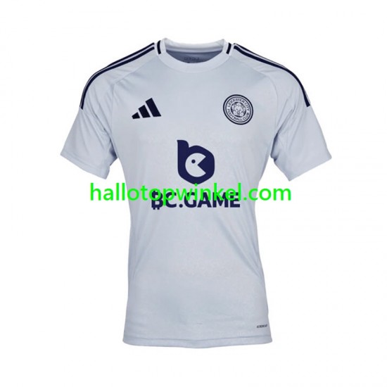 Leicester City Voetbalshirt Heren Derde Tenue 2024-2025 Korte Mouw