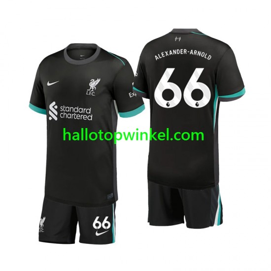 Liverpool Voetbalshirt Alexander-Arnold 66 Kleuters/Kids Uit Tenue 2024-2025 Korte Mouw