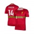 Liverpool Voetbalshirt Federico Chiesa 14 Heren Thuis Tenue 2024-2025 Korte Mouw