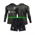 Liverpool Voetbalshirt Doelman Kleuters/Kids Thuis Tenue 2024-2025 Lange Mouw