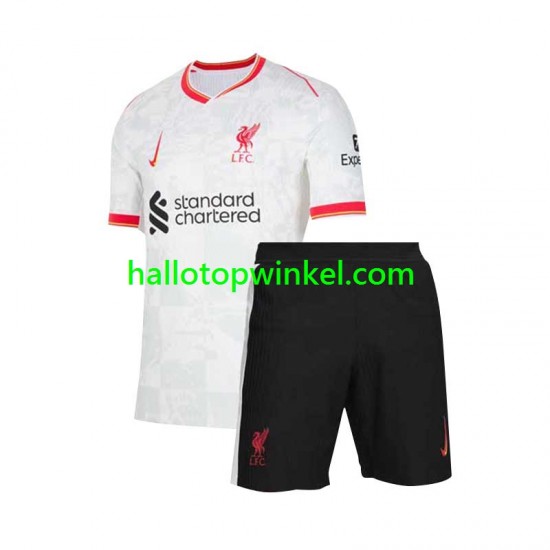 Liverpool Voetbalshirt Kleuters/Kids Derde Tenue 2024-2025 Korte Mouw