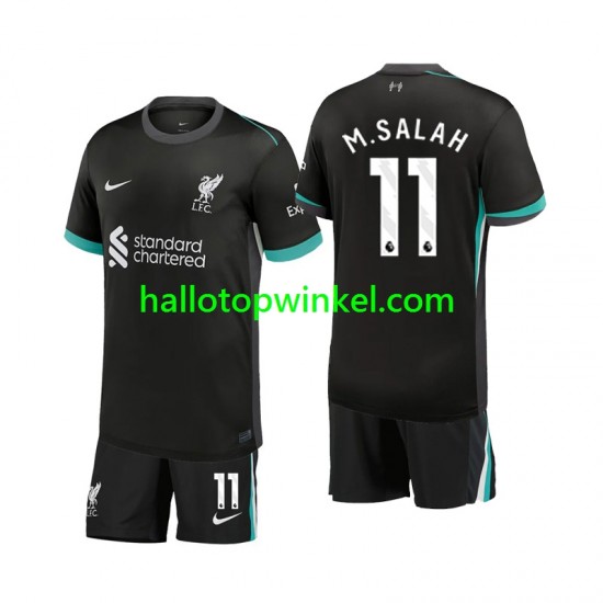 Liverpool Voetbalshirt M.Salah 11 Kleuters/Kids Uit Tenue 2024-2025 Korte Mouw