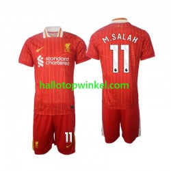 Liverpool Voetbalshirt M.Salah 11 Kleuters/Kids Thuis Tenue 2024-2025 Korte Mouw