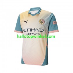 Manchester City Voetbalshirt Heren Vierde Tenue 2024-2025 Korte Mouw
