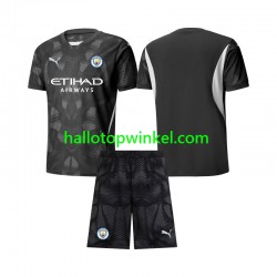 Manchester City Voetbalshirt Doelman Kleuters/Kids Vierde Tenue 2024-2025 Korte Mouw