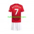 Manchester United Voetbalshirt Beckham 7 Kleuters/Kids Thuis Tenue 2024-2025 Korte Mouw