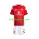 Manchester United Voetbalshirt Beckham 7 Kleuters/Kids Thuis Tenue 2024-2025 Korte Mouw
