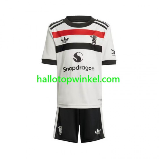 Manchester United Voetbalshirt Kleuters/Kids Derde Tenue 2024-2025 Korte Mouw