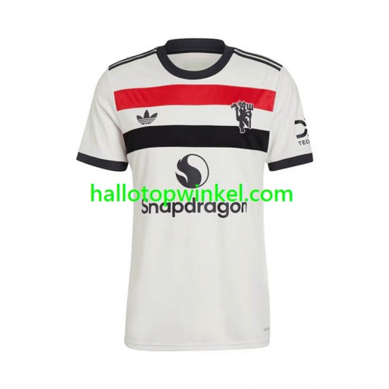 Manchester United Voetbalshirt Heren Derde Tenue 2024-2025 Korte Mouw