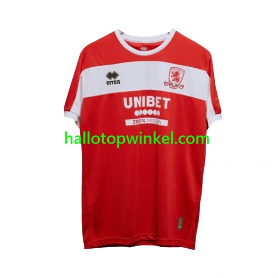 Middlesbrough Voetbalshirt Heren Thuis Tenue 2024-2025 Korte Mouw