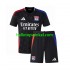 Olympique Lyonnais Voetbalshirt Kleuters/Kids Uit Tenue 2024-2025 Korte Mouw