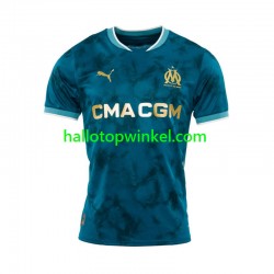 Olympique Marseille Voetbalshirt Heren Uit Tenue 2024-2025 Korte Mouw