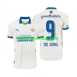 PSV Eindhoven Voetbalshirt DE JONG 9 Heren Derde Tenue 2024-2025 Korte Mouw