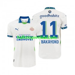 PSV Eindhoven Voetbalshirt Johan Bakayoko 11 Heren Uit Tenue 2024-2025 Korte Mouw