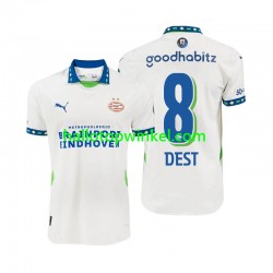 PSV Eindhoven Voetbalshirt Sergino Dest 8 Heren Derde Tenue 2024-2025 Korte Mouw