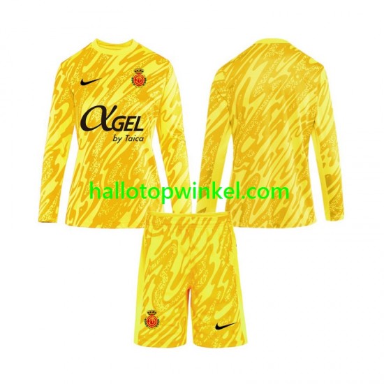 Voetbalshirt RCD Mallorca Doelman Kleuters/Kids Derde Tenue 2024-2025 Lange Mouw