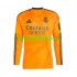 Real Madrid Voetbalshirt Heren Uit Tenue 2024-2025 Lange Mouw