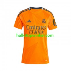Real Madrid Voetbalshirt Dames Uit Tenue 2024-2025 Korte Mouw