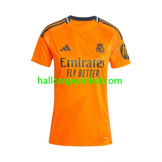 Real Madrid Voetbalshirt Dames Uit Tenue 2024-2025 Korte Mouw