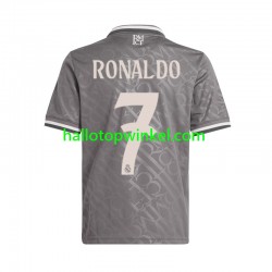 Real Madrid Voetbalshirt Cristiano Ronaldo 7 Heren Derde Tenue 2024-2025 Korte Mouw
