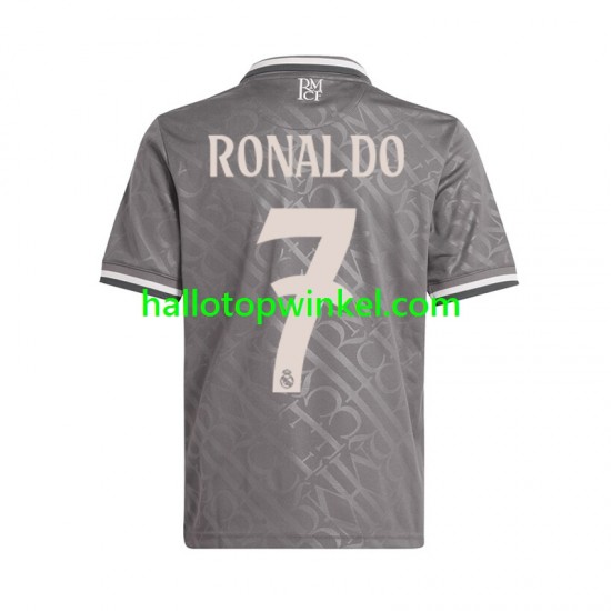 Real Madrid Voetbalshirt Cristiano Ronaldo 7 Heren Derde Tenue 2024-2025 Korte Mouw