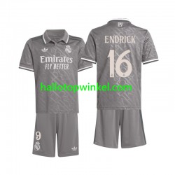 Real Madrid Voetbalshirt Endrick 16 Kleuters/Kids Derde Tenue 2024-2025 Korte Mouw