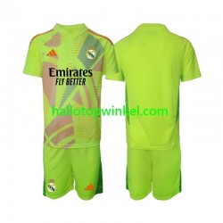 Real Madrid Voetbalshirt Doelman Kleuters/Kids Vierde Tenue 2024-2025 Korte Mouw