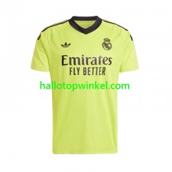 Real Madrid Voetbalshirt Doelman Heren Derde Tenue 2024-2025 Korte Mouw