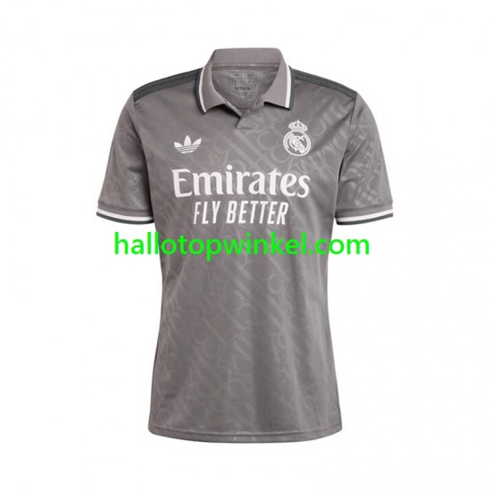 Real Madrid Voetbalshirt Heren Derde Tenue 2024-2025 Korte Mouw