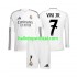 Real Madrid Voetbalshirt Vinicius Junior 7 Kleuters/Kids Thuis Tenue 2024-2025 Lange Mouw