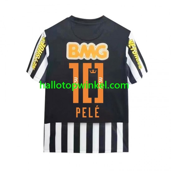 Voetbalshirt Santos PELE 10 -2012 Retro Heren Uit Tenue 2011 Korte Mouw