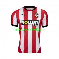 Southampton Voetbalshirt Heren Thuis Tenue 2024-2025 Korte Mouw