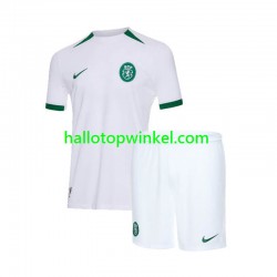 Sporting CP Voetbalshirt Kleuters/Kids Uit Tenue 2024-2025 Korte Mouw