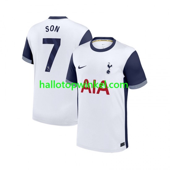 Tottenham Hotspur Voetbalshirt Son Heung-Min 7 Heren Thuis Tenue 2024-2025 Korte Mouw