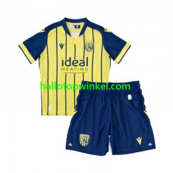 West Bromwich Albion Voetbalshirt Kleuters/Kids Uit Tenue 2024-2025 Korte Mouw