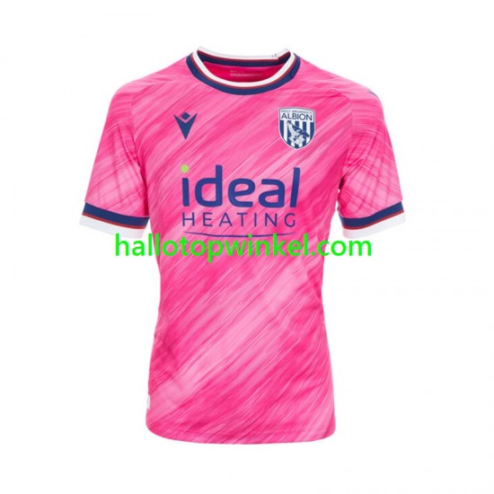 West Bromwich Albion Voetbalshirt Heren Derde Tenue 2024-2025 Korte Mouw