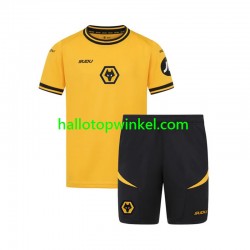 Wolverhampton Wanderers Voetbalshirt Kleuters/Kids Thuis Tenue 2024-2025 Korte Mouw