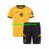 Wolverhampton Wanderers Voetbalshirt Kleuters/Kids Thuis Tenue 2024-2025 Korte Mouw