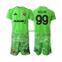 AS Roma Voetbalshirt Mile Svilar 99 Doelman Kleuters/Kids Thuis Tenue 2026-2027 Korte Mouw