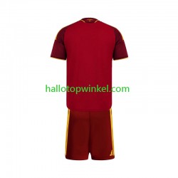 AS Roma Voetbalshirt Kleuters/Kids Thuis Tenue 2026-2027 Korte Mouw