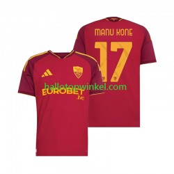 AS Roma Voetbalshirt Manu Kone 17 Heren Thuis Tenue 2026-2027 Korte Mouw