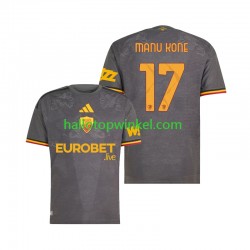 AS Roma Voetbalshirt Manu Kone 17 Heren Derde Tenue 2026-2027 Korte Mouw