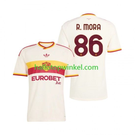 AS Roma Voetbalshirt Rodrigo Mora 86 Heren Uit Tenue 2026-2027 Korte Mouw