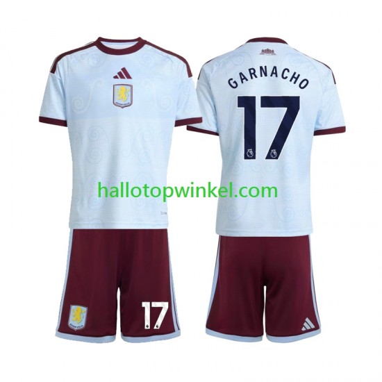Aston Villa Voetbalshirt Alejandro Garnacho 17 Kleuters/Kids Derde Tenue 2026-2027 Korte Mouw